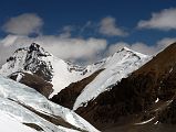 07 Kellas Rock Lixin Peak And Lixin Peak II On The Way To Lhakpa Ri Camp I 